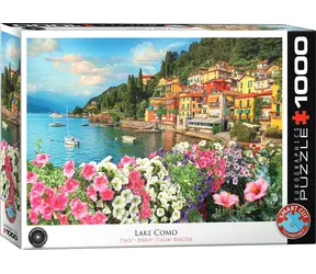 EUROGRAPHICS Puzzle Comer See - Italien / 1000 Teile / Größe 68 x 48 cm