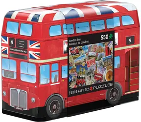 EUROGRAPHICS Puzzle in der Metalldose Londoner Bus / 550 Teile