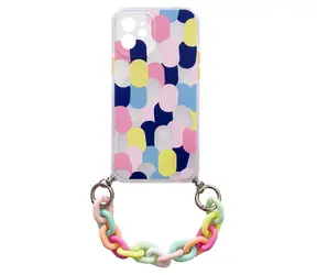 Hurtel Color Chain Case, mehrfarbig / Schutzhülle / Apple iPhone 8 PLUS/ 7 PLUS