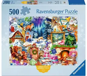 Ravensburger Puzzle Bergdorf XXL / 500 Teile