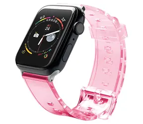 Hurtel Silikonarmband für Apple Watch 38/40/41 mm, rot / Armband / Silikon