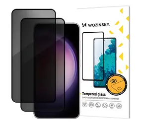 Wozinsky Sichtschutzglas aus gehärtetem Glas für XIAOMI Redmi 14C / Displayschutzfolie / Anti-Spionage-Filter / 2 Stück