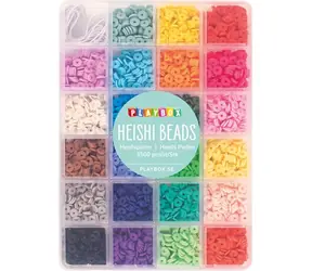 PLAYBOX Heishi-Perlen / 3500 Stück / 23 Farben / 4 mm