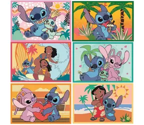 Clementoni Bilderwürfel Stitch / 6 Würfel / ab 2 Jahren