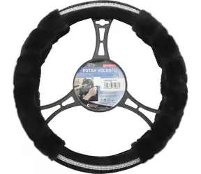 Compass Lenkradbezug DIAMANT schwarz / Lenkradbezug / 37-39 cm