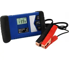 Compass Charger PROFI 6/12V / Kfz-Batterieladegerät / Mikroprozessor / LCD-Display / 2-5,5 A