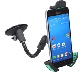Compass Handy- und GPS-Halterung MAX schwarz / Autohalterung / Saugnapf / Arm 15 cm / 360° drehbar