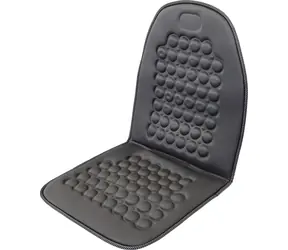 Compass Massagesitzbezug mit Magneten, grau / Sitzbezug / Massage / 8 Magnete / universelle Befestigung