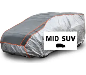 Compass Hagelschutzplane für mittelgroße SUVs / 480 x 195 x 155 cm / silber / EVA