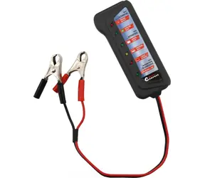 Compass Autobatterie- und Lichtmaschinenprüfer 12V / Autobatterietester / 3 Messfunktionen / Anschlussklemmen