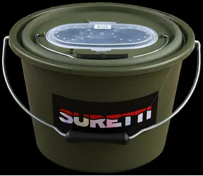 Suretti Angelglas 10 l / Angelglas / für Futter und Köder