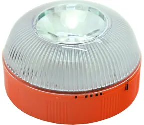 Wiederaufladbare LED-Warnleuchte mit Compass / Warnleuchte / Magnetbefestigung / 360° 1 km / IP54
