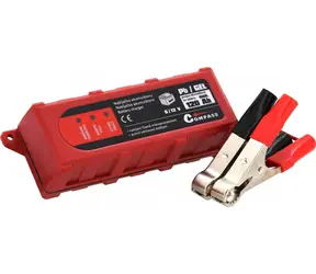 Compass Autobatterieladegerät 6V/12V 1A / Autobatterieladegerät / Mikroprozessorgesteuert / 4-120 Ah / IP65