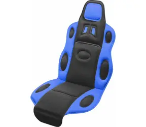 Compass RACE Sitzbezug schwarz-blau / Sitzbezug / Gummibefestigung / geeignet für Seitenairbag in der Rückenlehne