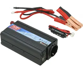 Compass Spannungswandler 12 V auf 230 V 550 W / Spannungswandler / Spitzenleistung 1100 W / USB-Ausgang 1000 mA