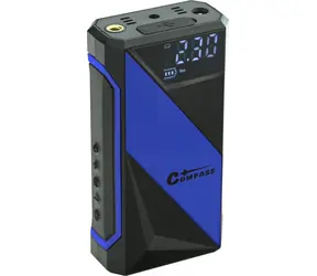 Compass TWIST / Kompressor / 2000-mAh-Akku / Powerbank / LED-Taschenlampe / max. 120 PSI