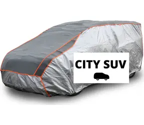 Compass Hagelschutzplane CITY SUV silber / Autoschutzplane / 460 x 185 x 145 cm / EVA