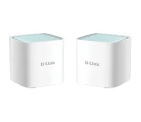 D-Link EAGLE PRO AI M15-2 weiß / Mesh-WLAN-System / 2 Router / AX1500 / Wi-Fi 6 / Dualband / 4 Antennen