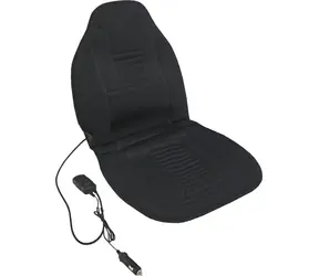 Compass TWIN beheizbarer Sitzbezug mit Massagefunktion, schwarz / Sitzbezug / 12 V / 2x Massagemotor / Thermostat
