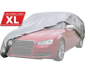 Compass FULL XL Silberne Regen-/Autoabdeckung / 533 x 178 x 119 cm / silber