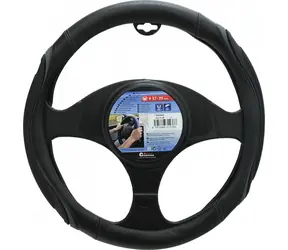 Compass TEAR grau / Lenkradbezug / 37-39 cm / Carbon-Optik