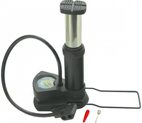 Compass VERTI / Fußpumpe / Manometer / 5,8 bar / Schlauch 45 cm