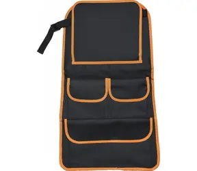 Compass ORANGE / Sitzorganizer mit Tisch / 40,5 x 69,5 cm / 4 Taschen