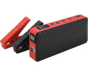 Compass Starthilfe 10.000 mAh / Powerbank / Startstrom 600 A / 2x USB / LED-Taschenlampe
