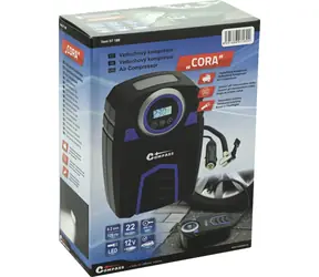 Compass CORA / Kompressor / 12 V / 22 lm / Druck 8,2 bar / LED-Taschenlampe