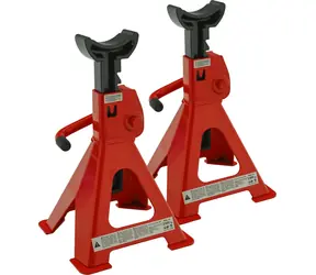 Compass Autoständer 3000 kg 2 Stück / Autoständer / Tragfähigkeit 3000 kg / Höhe 265-410 mm / TÜV/GS