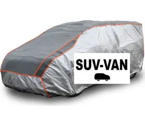 Compass Hagelschutzplane für SUV/Van / PKW-Schutzplane / 530 × 205 × 160 cm / silber