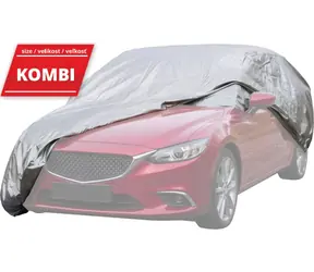 Compass Autoabdeckung Silver Rain FULL KOMBI / Autoabdeckung / 485 × 180 × 116 cm / silber