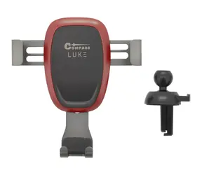 Compass LUKE-A rot / Autotelefonhalterung / Lüftungshalterung / Schwerkraftsystem / Bis zu 6,5 Zoll