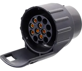 Compass Anhängerkupplungssteckdose, Reduzierstück 7-13-polig / Reduzierstück / DIN 1724 / DIN 11446 / 12-24 V