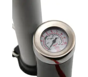 Compass Handluftpumpe 510x35mm ALU / Luftpumpe / mit Manometer / Aluminium, Kunststoff / Schlauchlänge 55 cm