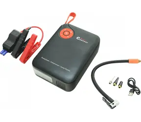 Compass AKU DIGITAL / Autokompressor und Starthilfegerät / Powerbank 7200 mAh / 600 A / USB-C