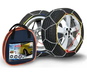 Compass Schneeketten WINTER X130 / Schneeketten / Cross Track X / ÖNORM V 5117 / bis 1800 kg / 2er-Set