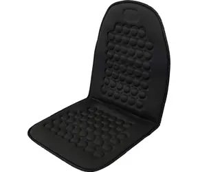 Compass Massage-Sitzbezug schwarz / Sitzbezug / magnetisch / 8 Magnete / universelle Befestigung