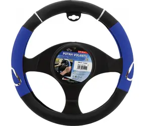 Lenkradbezug „Compass Rallyeblau“ / Lenkradbezug / 37-39 cm