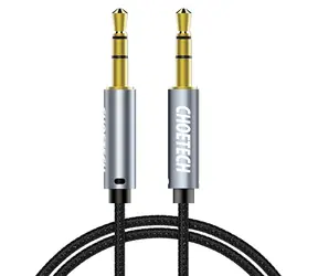 Choetech AUX002 schwarz / Audiokabel / 3,5-mm-Klinkenstecker - 3,5-mm-Klinkenstecker / 1,2 m