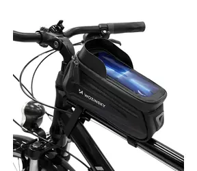 Wozinsky WBB28BK schwarz / Fahrradrahmentasche / 1,7 l / Handyhülle