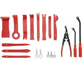 Compass Polster- und Autoradio-Ausbauset, 19-teilig / Polster- und Autoradio-Ausbauset / 19 Teile / Etui mit Reißverschluss
