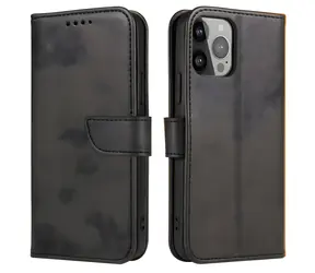 Hurtel Magnethülle schwarz / Hülle / Samsung Galaxy M54 / Klapphülle mit Überschlag / magnetisch / Brieftaschenhülle