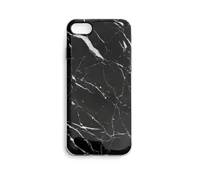 Wozinsky Marmor-Hülle für Samsung Galaxy A03s, schwarz / Schutzhülle / TPU / Marmormuster