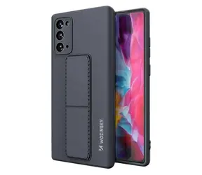 Wozinsky Kickstand Case dunkelblau / Schutzhülle / Samsung Galaxy Note 20 / Silikon / Ständer