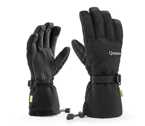 Qunature Skihandschuhe schwarz M / Skihandschuhe / Fingerloses Design