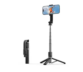 Orico SPV90 schwarz / Selfie-Stick / Mini-Stativ aus Aluminium / Bluetooth / 360°