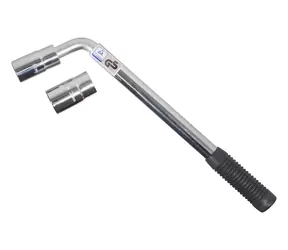 Compass Teleskop-Radmutternschlüssel 17-19/21-23 mm / Radmutternschlüssel / Länge 35-51 cm / TÜV/GS-Zulassung