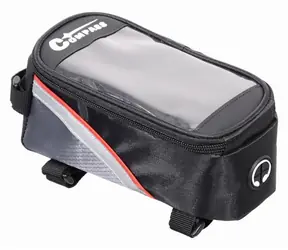 Compass NAD Schwarz-Grau / Fahrradtasche / 1,2 l / 19x10x9 cm / Reflektierende Elemente