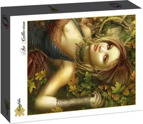 GRAPHICS Puzzle Blätterkleid / 2000 Teile / 98 x 69 cm